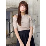 ZIPカシュクールハーフニット | MURUA | 詳細画像19 