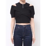 ZIPカシュクールハーフニット | MURUA | 詳細画像23 