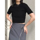ZIPカシュクールハーフニット | MURUA | 詳細画像45