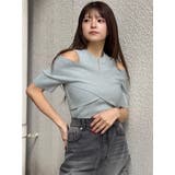 ZIPカシュクールハーフニット | MURUA | 詳細画像6 