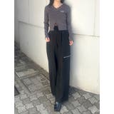 レースレイヤードVネックニット | MURUA | 詳細画像10 