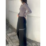 レースレイヤードVネックニット | MURUA | 詳細画像11 