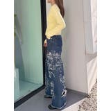 レースレイヤードVネックニット | MURUA | 詳細画像16 