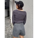 オフショルダーケーブルニット | MURUA | 詳細画像17 