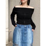 オフショルダーケーブルニット | MURUA | 詳細画像19 