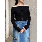 オフショルダーケーブルニット | MURUA | 詳細画像20 