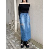 オフショルダーケーブルニット | MURUA | 詳細画像22 