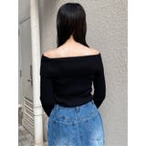 オフショルダーケーブルニット | MURUA | 詳細画像50 