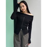 オフショルダーケーブルニット | MURUA | 詳細画像6 