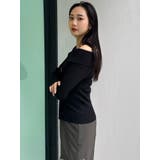 オフショルダーケーブルニット | MURUA | 詳細画像7 