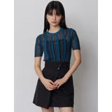 シアーストライプニット | MURUA | 詳細画像14 