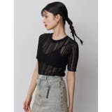 シアーストライプニット | MURUA | 詳細画像7 