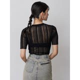 シアーストライプニット | MURUA | 詳細画像8 