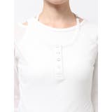 オーバーラップトップス | MURUA | 詳細画像23 