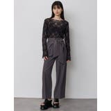 フロッキーフラワーシアートップス | MURUA | 詳細画像20 