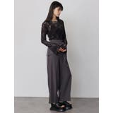 フロッキーフラワーシアートップス | MURUA | 詳細画像21 