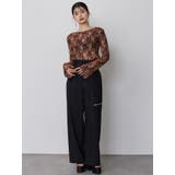 フロッキーフラワーシアートップス | MURUA | 詳細画像28 