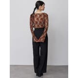 フロッキーフラワーシアートップス | MURUA | 詳細画像30 