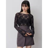 フロッキーフラワーシアートップス | MURUA | 詳細画像33 