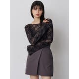 フロッキーフラワーシアートップス | MURUA | 詳細画像34 