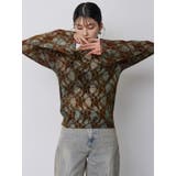 フロッキーフラワーシアートップス | MURUA | 詳細画像6 