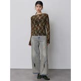 フロッキーフラワーシアートップス | MURUA | 詳細画像9 