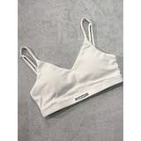 ロゴプレートベロアキャミ | MURUA | 詳細画像1 