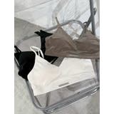 ロゴプレートベロアキャミ | MURUA | 詳細画像4 