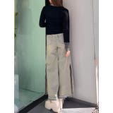 ウェーブバイカラーカーデトップス | MURUA | 詳細画像15 