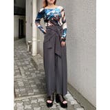 ニュアンスプリントベロアトップス | MURUA | 詳細画像14