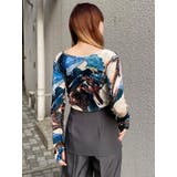 ニュアンスプリントベロアトップス | MURUA | 詳細画像16