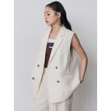 メッシュダブルジレ【セットアップ着用可】 | MURUA | 詳細画像23 