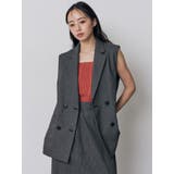 メッシュダブルジレ【セットアップ着用可】 | MURUA | 詳細画像4 