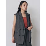 メッシュダブルジレ【セットアップ着用可】 | MURUA | 詳細画像6 