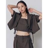 メッシュショートシャツジャケット【セットアップ着用可】 | MURUA | 詳細画像4 