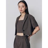 メッシュショートシャツジャケット【セットアップ着用可】 | MURUA | 詳細画像5 