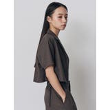 メッシュショートシャツジャケット【セットアップ着用可】 | MURUA | 詳細画像6 