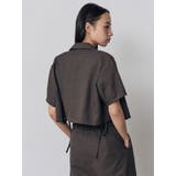 メッシュショートシャツジャケット【セットアップ着用可】 | MURUA | 詳細画像7 