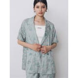 ミントグリーン | ジャガードフラワージャケット【セットアップ着用可】 | MURUA