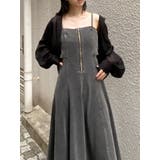 デニムライクサイドカットワンピース | MURUA | 詳細画像24 