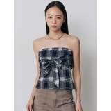 マルチwayチェックベアブラウス | MURUA | 詳細画像21 