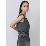 スクエアネックメッシュタンク【セットアップ着用可】 | MURUA | 詳細画像29