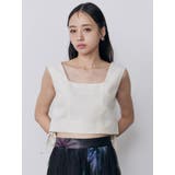 スクエアネックメッシュタンク【セットアップ着用可】 | MURUA | 詳細画像37
