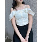 ストラップオフショルダーブラウス | MURUA | 詳細画像24 