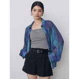 ニュアンスシアーシャツ【セットアップ着用可】 | MURUA | 詳細画像3 