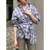 カシュクール2WAYハーフシャツ | MURUA | 詳細画像8 