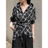 ブラック | カシュクール2WAYハーフシャツ | MURUA