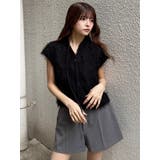 タックショートパンツ【ベルト付】 | MURUA | 詳細画像12 
