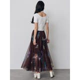 ブラーフラワーフレアスカート | MURUA | 詳細画像12 