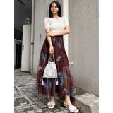 ブラーフラワーフレアスカート | MURUA | 詳細画像16 